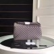 Replica Saint Laurent Large Monogram College Bag in Grey Goatskin