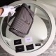 Replica Saint Laurent Large Monogram College Bag in Grey Goatskin