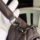 Replica Saint Laurent Large Monogram College Bag in Grey Goatskin