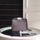 Replica Saint Laurent Medium Monogram College Bag in Grey Goatskin