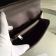 Replica Saint Laurent Medium Monogram College Bag in Grey Goatskin