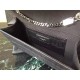 Replica Saint Laurent Medium Satchel Bag In Black Crocodile Calfskin