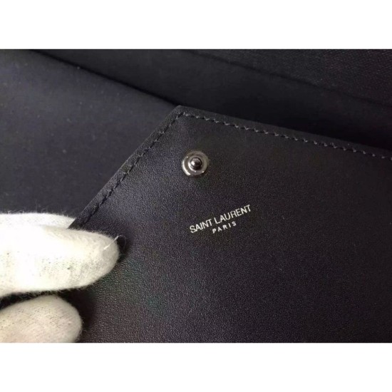 Fake Saint Laurent So Black Chain Wallet In Calfskin Replica