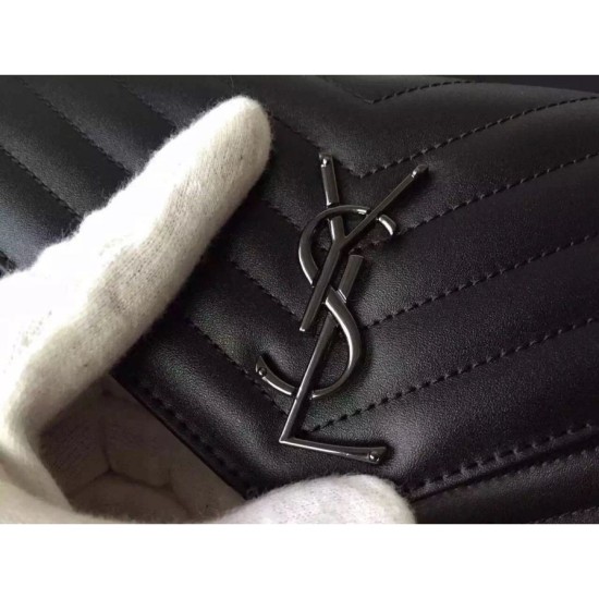 Fake Saint Laurent So Black Chain Wallet In Calfskin Replica