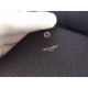 Replica Saint Laurent So Black Chain Wallet In Grained Leather