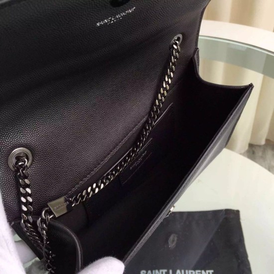 Replica Saint Laurent So Black Medium Satchel Bag