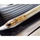 Replica Saint Laurent Chain Wallet In White Grain Leather