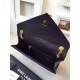 Replica Saint Laurent Large Satchel Bag In Black Grained Leather