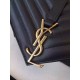 Replica Saint Laurent Large Satchel Bag In Black Leather
