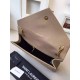 Replica Saint Laurent Large Satchel Bag In Khaki Grained Leather