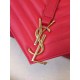 Replica Saint Laurent Large Satchel Bag In Red Leather