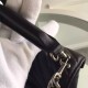Fake Saint Laurent Medium Monogram College Bag in Black Goatskin Replica