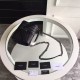 Fake Saint Laurent Medium Monogram College Bag in Black Goatskin Replica