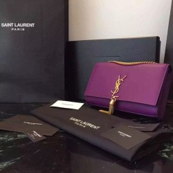 Fake Saint Laurent Medium Monogramme Tassel Purple Bag Replica Replica Saint Laurent Medium Monogramme Tassel Purple Bag