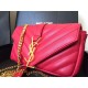 Fake Saint Laurent Red Baby Monogram Chain Bag Replica