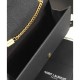 Replica Saint Lauren Classic Medium KATE Monogram Satchel Black