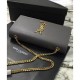 Replica Saint Lauren Classic Medium KATE Monogram Satchel Dark Gray