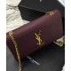 Replica Saint Lauren Classic Medium KATE Monogram Satchel Mauve
