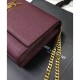 Replica Saint Lauren Classic Medium KATE Monogram Satchel Mauve