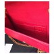 Replica Saint Lauren Crocodile Small Monogram Chain Bag Red