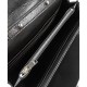 Fake Saint Lauren Monogram Chain Wallet Black Replica