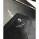 Fake Saint Lauren Monogram Chain Wallet Black Replica