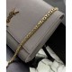 Replica YSL Classic Large KATE Monogram Saint Lauren Satchel Gray