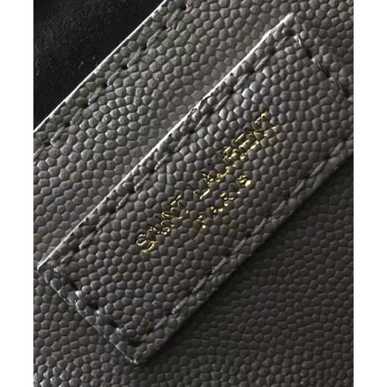 Replica YSL Classic Large KATE Monogram Saint Lauren Satchel Gray