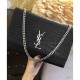 Replica YSL Classic Large Kate Monogram Saint Laurent Black