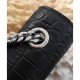Replica YSL Classic Large Kate Monogram Saint Laurent Black