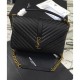 Replica YSL Classic Large Monogram Saint Lauren College Bag Black