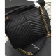 Replica YSL Classic Large Monogram Saint Lauren College Bag Black