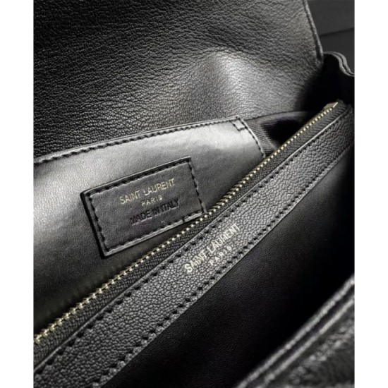Replica YSL Classic Large Monogram Saint Lauren College Bag Black