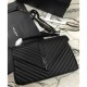 Replica YSL Classic Large Monogram Saint Lauren College Bag Black