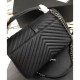 Replica YSL Classic Large Monogram Saint Lauren College Bag Black