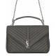 Replica YSL Classic Large Monogram Saint Lauren College Bag Gray