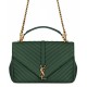 Replica YSL Classic Large Monogram Saint Lauren College Bag Green