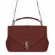 Replica YSL Classic Large Monogram Saint Lauren College Bag Mauve