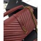 Fake YSL Classic Large Monogram Saint Lauren College Bag Red Replica