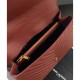 Fake YSL Classic Large Monogram Saint Lauren College Bag Red Replica