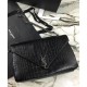 Replica YSL Classic Large Monogram Saint Laurent College Bag Black