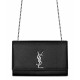 Replica YSL Classic Medium KATE Monogram Saint Lauren Satchel Black