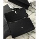 Replica YSL Classic Medium KATE Monogram Saint Lauren Satchel Black