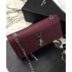 Replica YSL Classic Medium KATE Monogram Saint Lauren Satchel Mauve