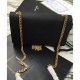 Replica YSL Classic Medium Kate Monogram SAINT LAURENT Tassel Satchel Black