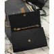 Replica YSL Classic Medium Kate Monogram SAINT LAURENT Tassel Satchel Black