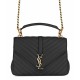 Replica YSL Classic Medium Monogram Saint Lauren College Bag Black