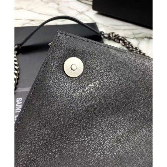 Replica YSL Classic Medium Monogram Saint Lauren College Bag Gray