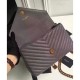 Fake YSL Classic Medium Monogram Saint Lauren College Bag Gray Replica
