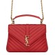 Replica YSL Classic Medium Monogram Saint Lauren College Bag Red